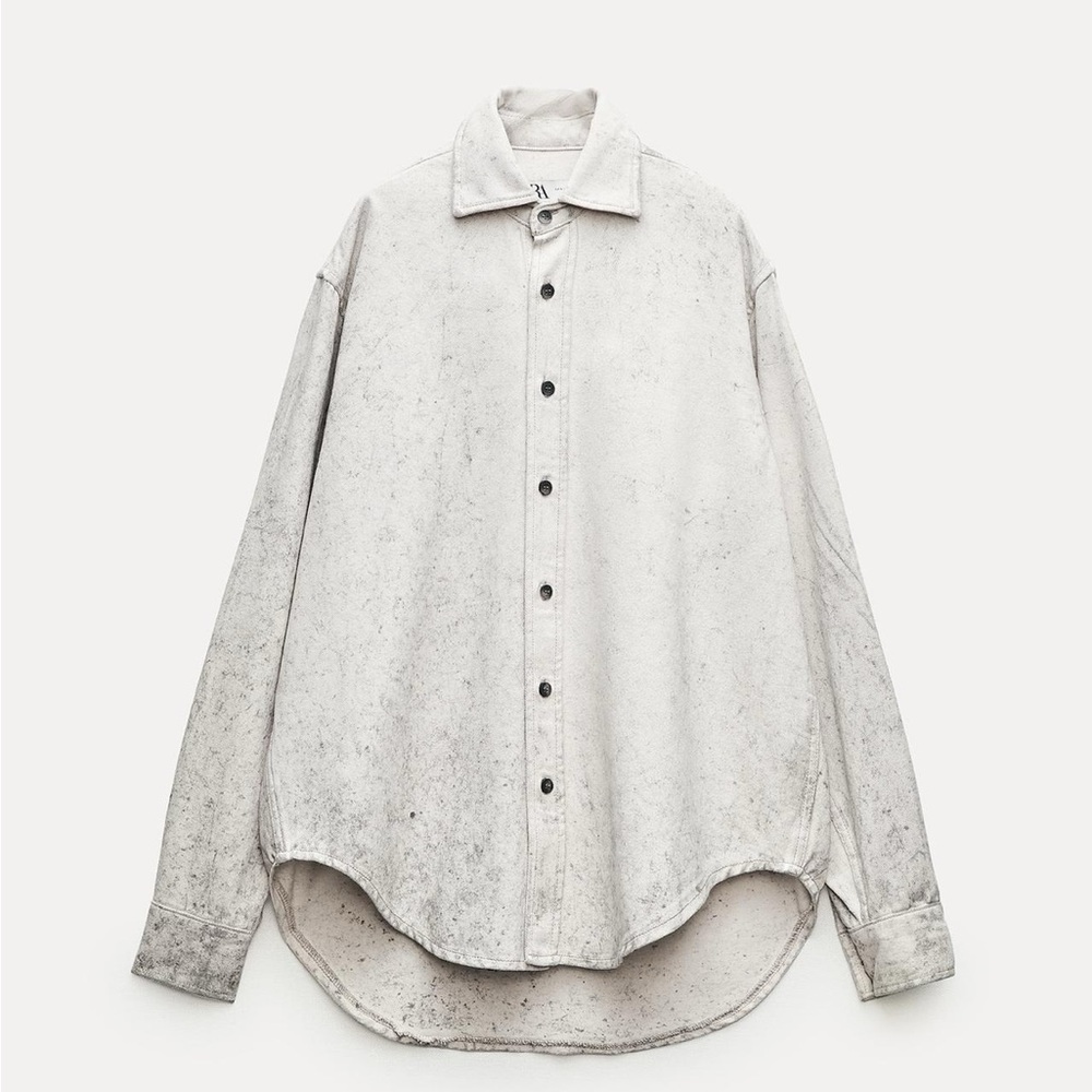 Zara Denim Shirt ZW Collection